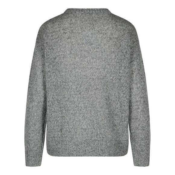 Lisa Yang 'Lova' Grey Cashmere Blend Sweater Women - Picture 3 of 3